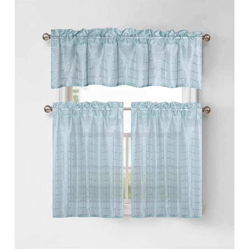 Factory made modern design kitchen curtain with competitive Price
