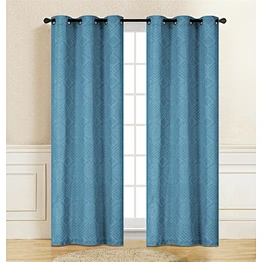 Simple squra design double layers crinkle curtains in northern Europe