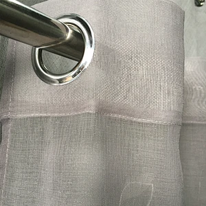 hot selling 100%polyester sheer curtain for living room with good quality