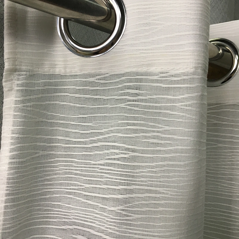 sheer polyester home textile rideaux salon mosquito curtain cortinas for ready to install