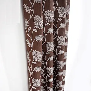 Factory made Jacquard Window Curtains for living room with best price and best quality