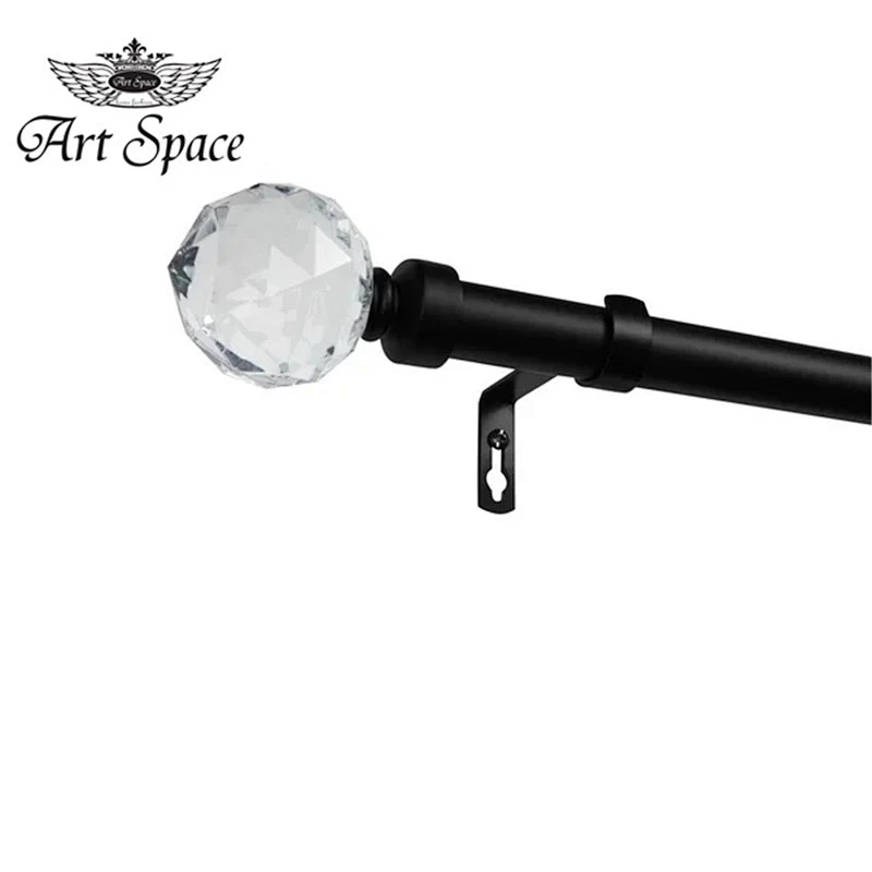 Home Finial Adjustable Modern Curtain Rod