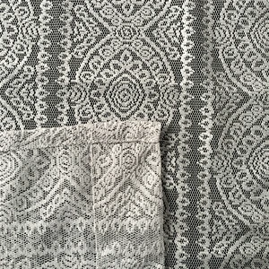 Ready Stock All our Website Factory Supply Home Decoration Sheer Lace Curtains for Windows