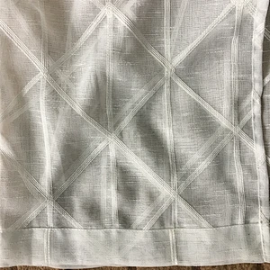 Ready made luxury hotel sheer fabric romantic and elegant curtains