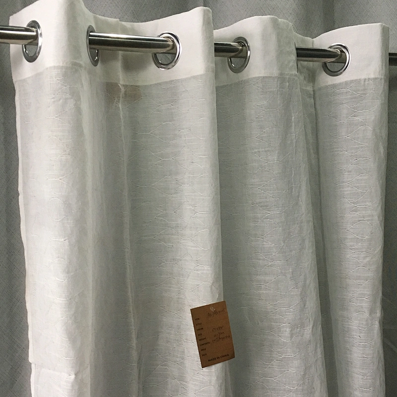 china latest designs window coverings curtain sheer curtain for living room
