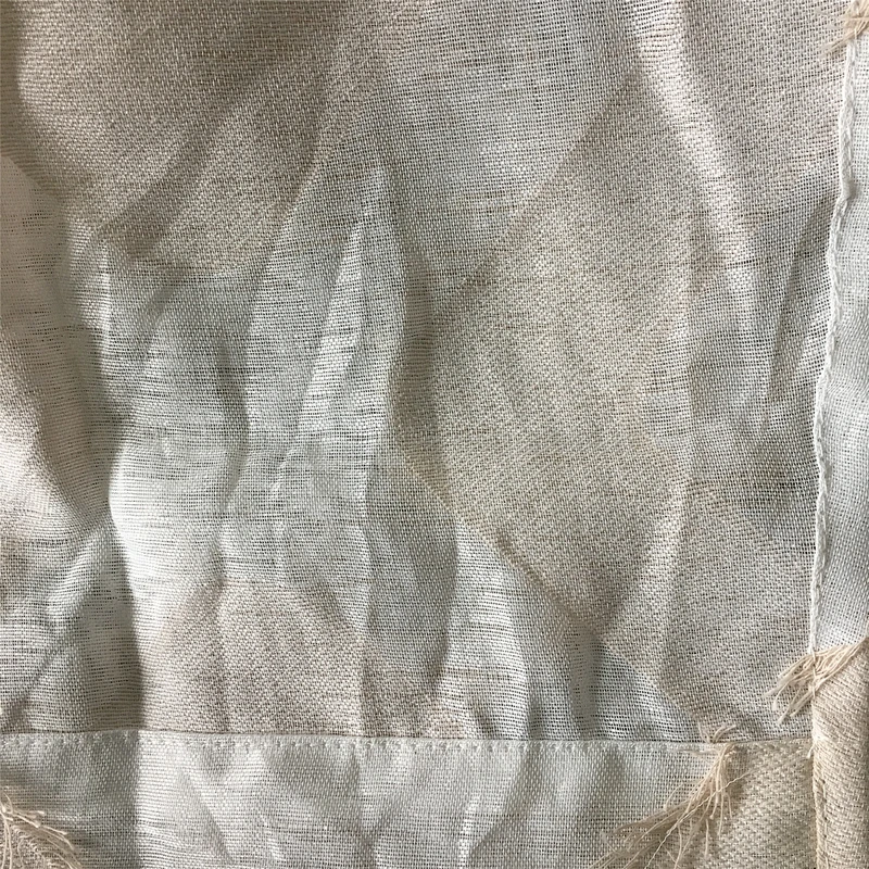the fashion design cut sheer yarn design sheer window curtain geometric pattern curtains