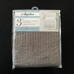 New design kitchen curtain polyester in stock from china