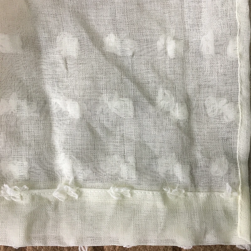 china supplier hot selling seersucker fabric sheer curtain for home and hotel