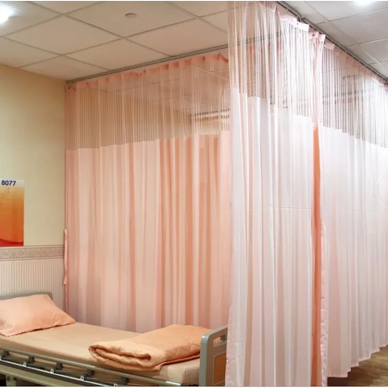 Factory direct supply fabric for curtain medical curtain fabric