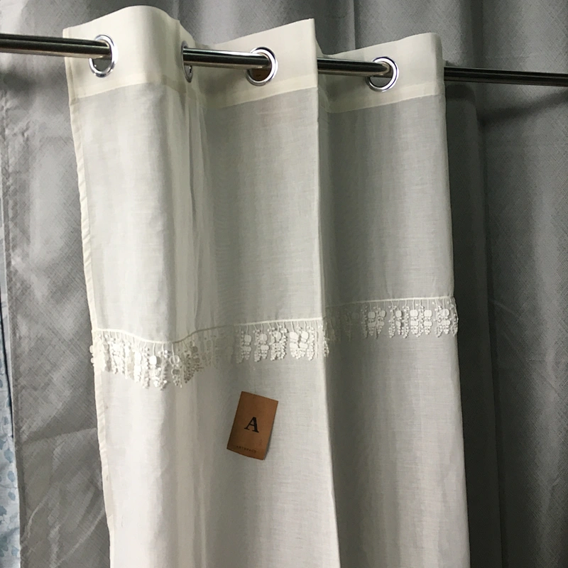 Ready made luxury  dreamlike curtain sheer fabric romantic and elegant