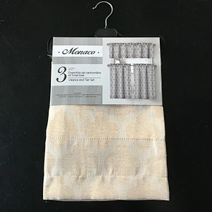 2020 new design kitchen curtain 100% polyester in stock