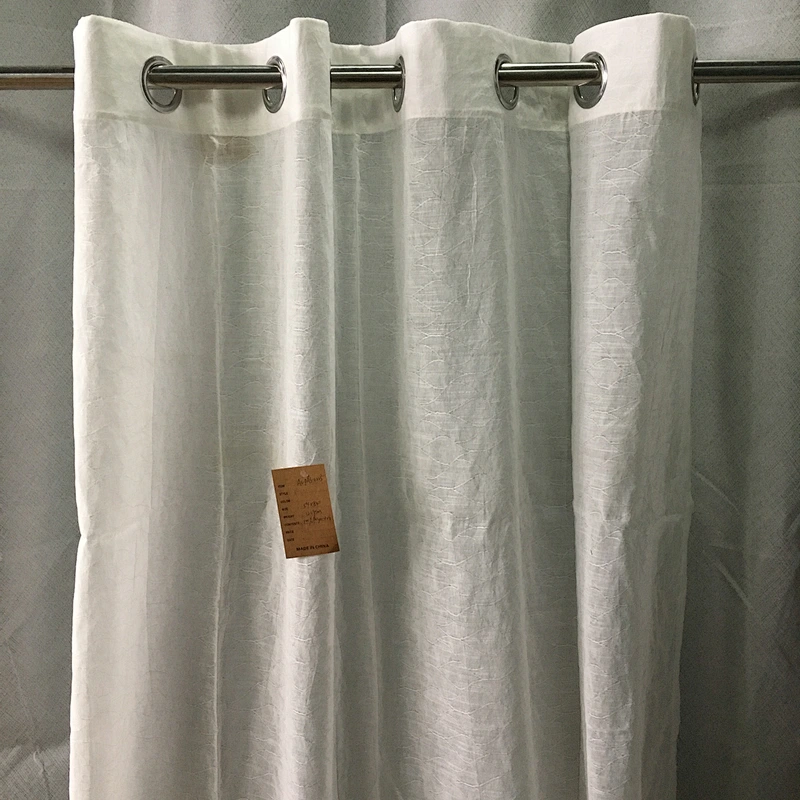 china latest designs window coverings curtain sheer curtain for living room