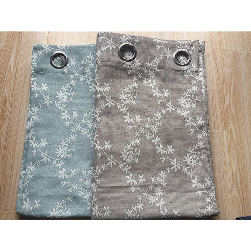 Factory supply discount price classic  design jacquard curtain fabric with a cheap price