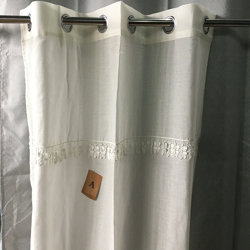 Ready made luxury  dreamlike curtain sheer fabric romantic and elegant