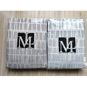 American curtain designs 100% polyester jacquard curtains fabric and materials on sale