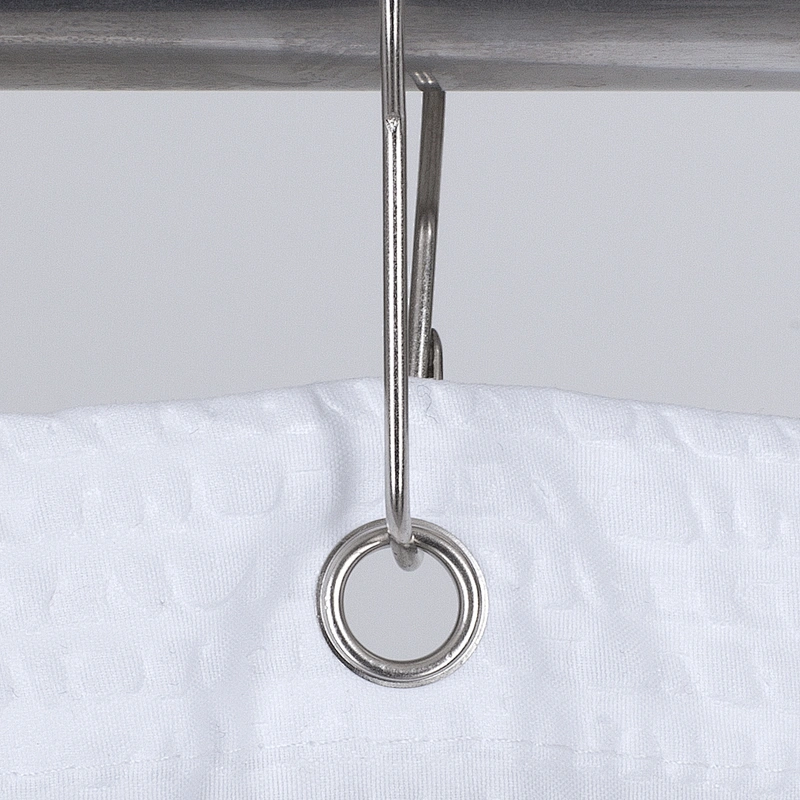 2020 NEW DESIGN WATER PROOF SHOWER CURTAIN POLYESTER FABRIC MACHINE WASHABLE