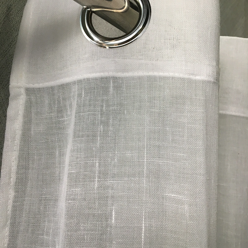 china manufacture extra long sheer curtain for home decorating with factory direct sale price