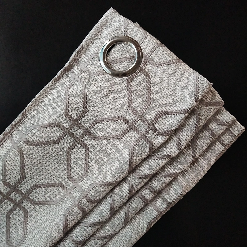 Cheap factory price ready made jacquard  curtains new design for sale