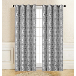Stock Classic The geometric design Polyester Luxury Fancy Window Curtain