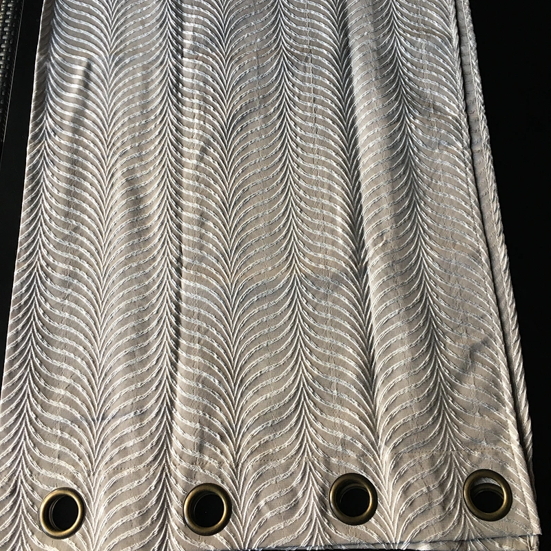 crinkle  jacquard  window curtain special patten design for window curtain