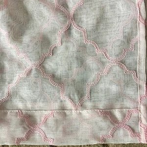 custom polyester floral embroidery wholesale  ready-made exotic curtains for living room