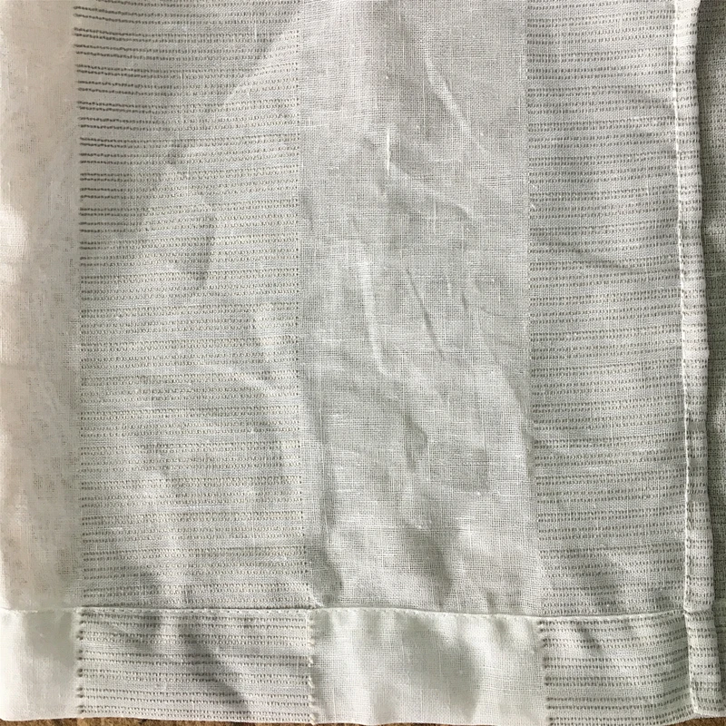 Low price sheer fabric curtain in shaoxing  with best service
