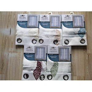 Factory made old fashioned curtains sheer curtain  for home windows  at wholesale price