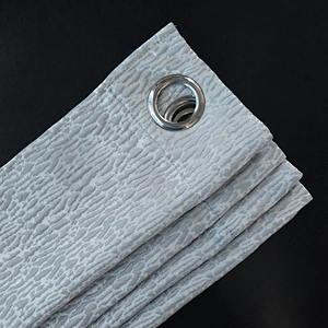 Factory hot sale jacquard satin stripe curtain for home with best service