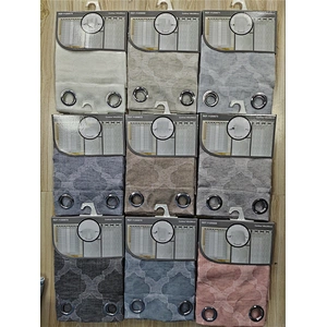 well designed fashion white flax curtain  sheer flower patten curtains from china