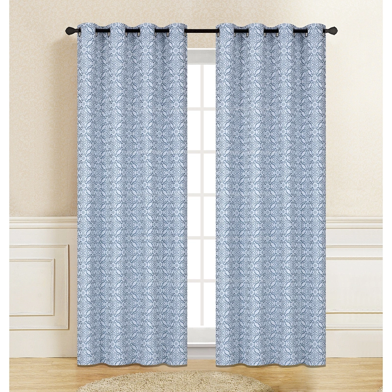 graceful royal european style jacquard stair curtain drapes for home decorating