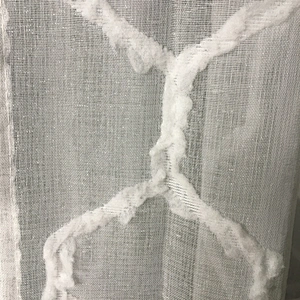 dolly popular  geometric patterns  decorative  window sheer curtain