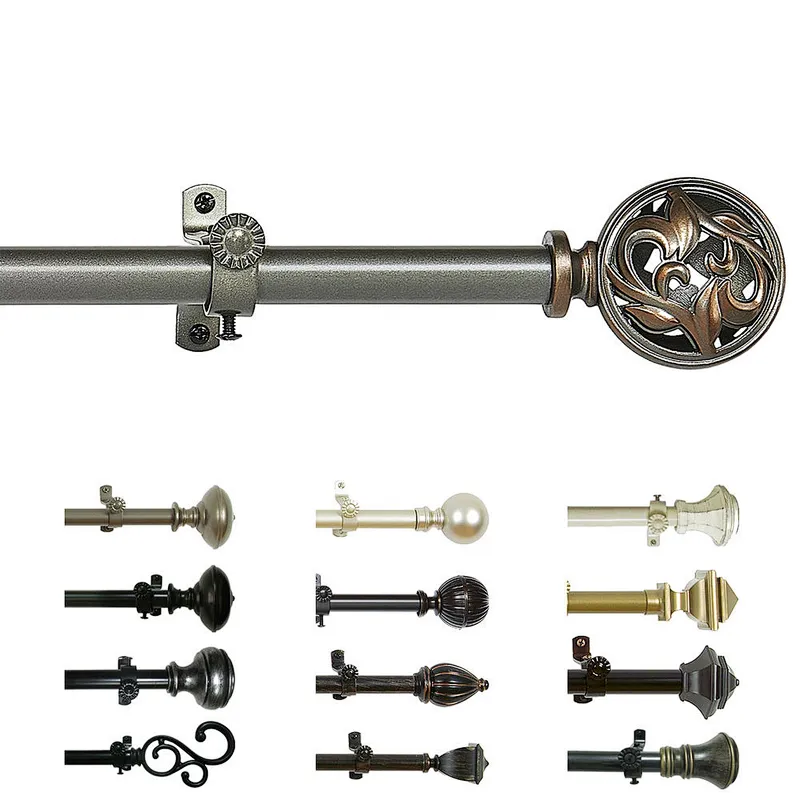 New Metal Curtain Rod .Home decorate curtain poles