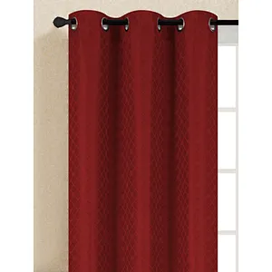 High Quality  Polyester  Grommet  Jacquard Curtain Panel classica pattern