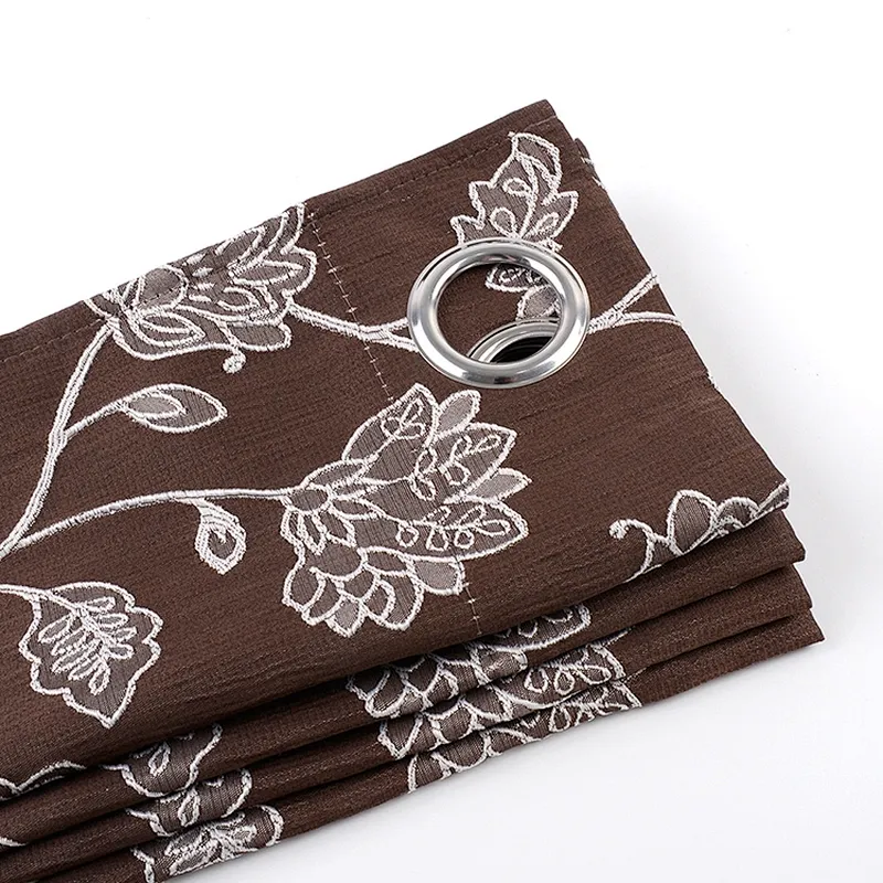 Factory made Jacquard Window Curtains for living room with best price and best quality
