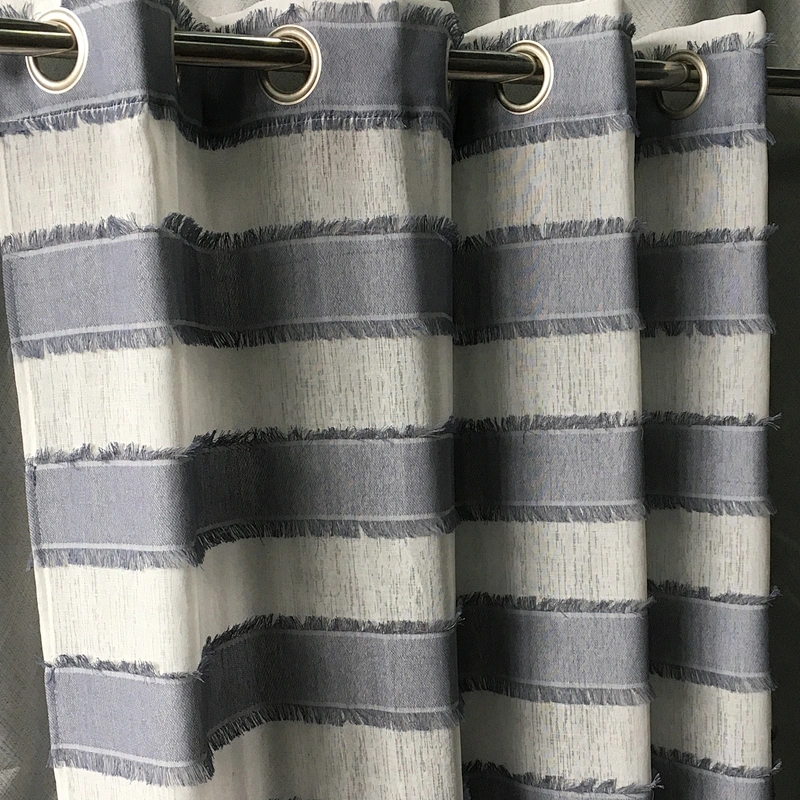 European style quality balcony window natural fibre curtain sheer curtain panel for bedroom
