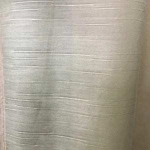 good price sheer stripe design  curtain polyester grommets window decorative sheer curtain