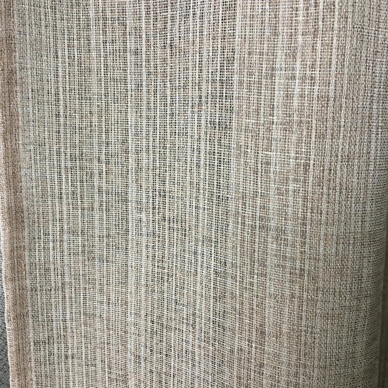 2020 fashion new western style decorative window sheer curtain with stripe design