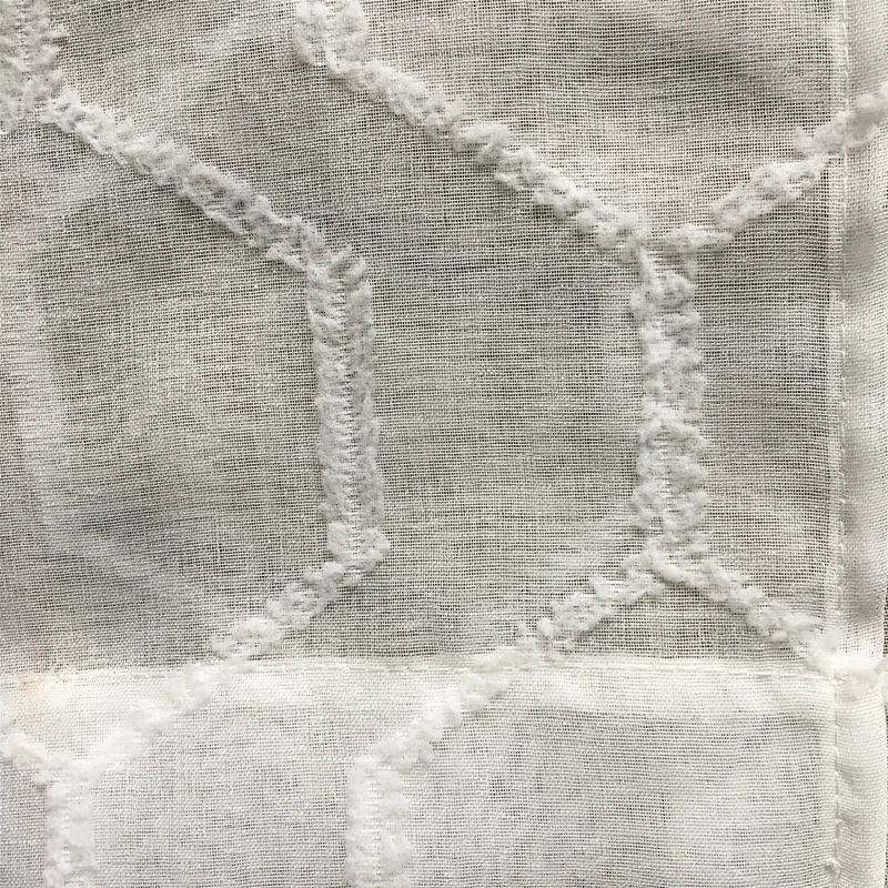 Popular sheer curtain panel and fabric for hotel and home china manufacturer