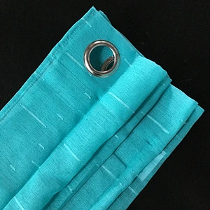 curtains made in china wood linen like fabric thick fabric sheer curtain slub curtains stock with ring top