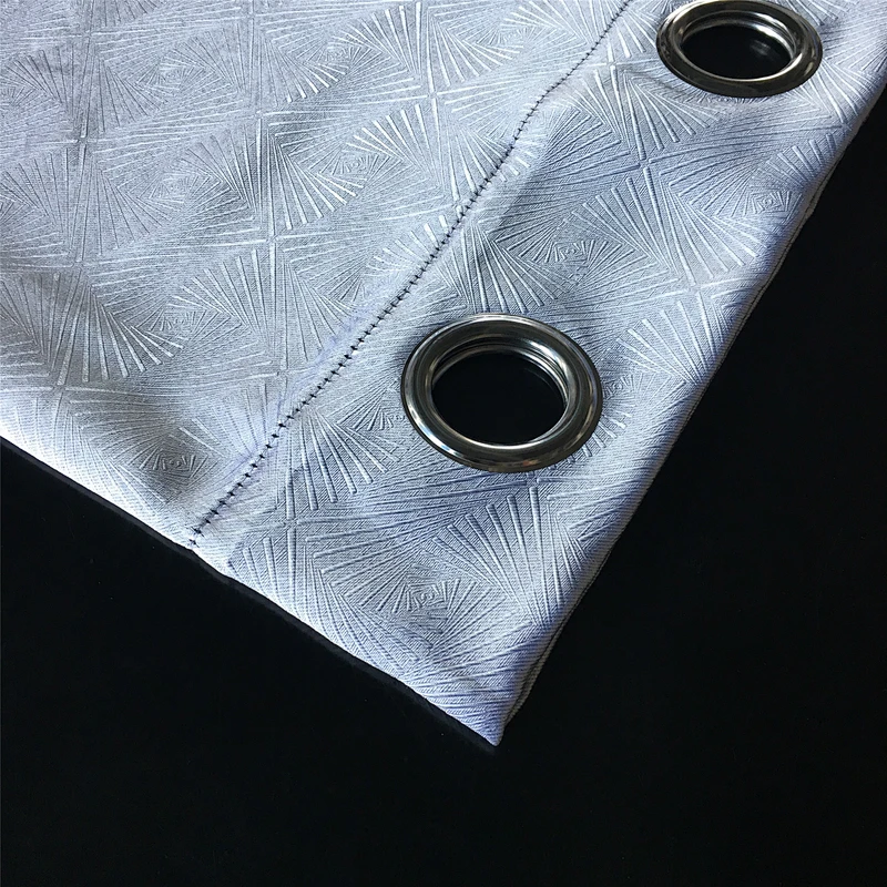 100%polyester sun protection curtain blackout curtains ready made in lowest price