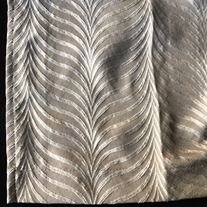 crinkle  jacquard  window curtain special patten design for window curtain