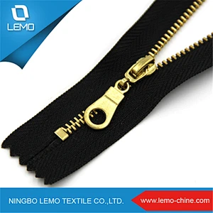 Factory Price Stainless Steel Zipper, Jeans Continuous Metal Zipper