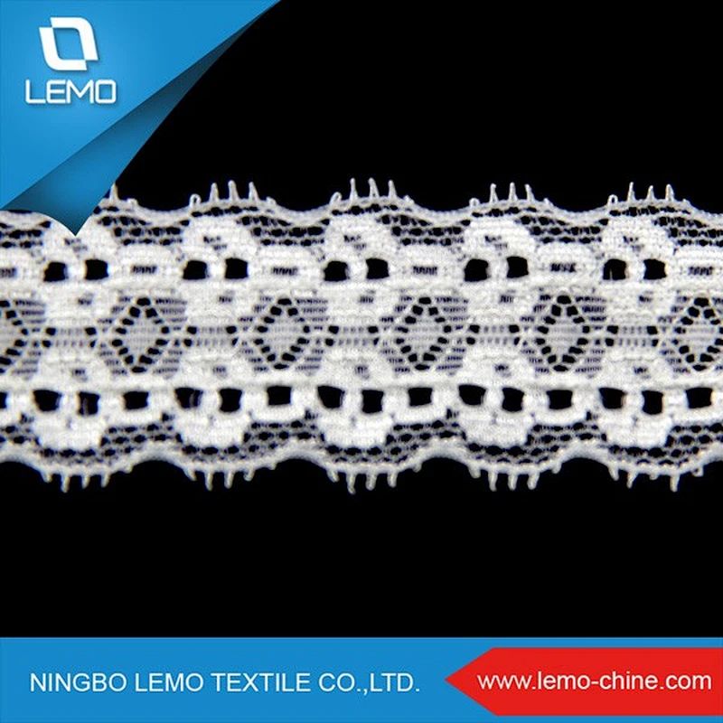 Floral Applique Sewing Trim Bridal Wedding Applique White Venise Lace 2 yards