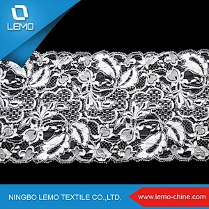 lemo Garment Accessories Sequence Dubai Saree elastic Lace
