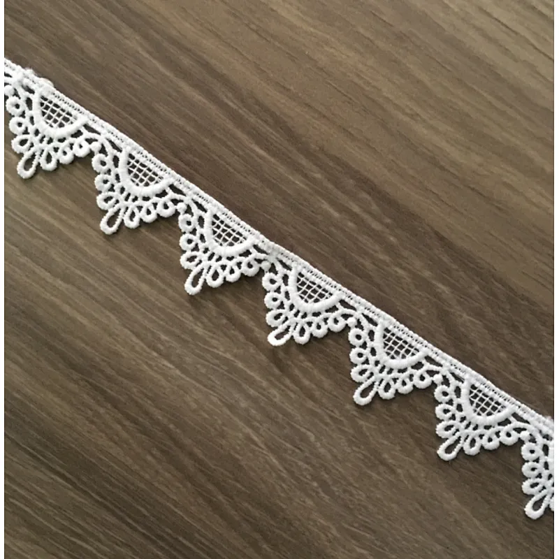 2cm african more designs embroidery  polyester lace trim for textile