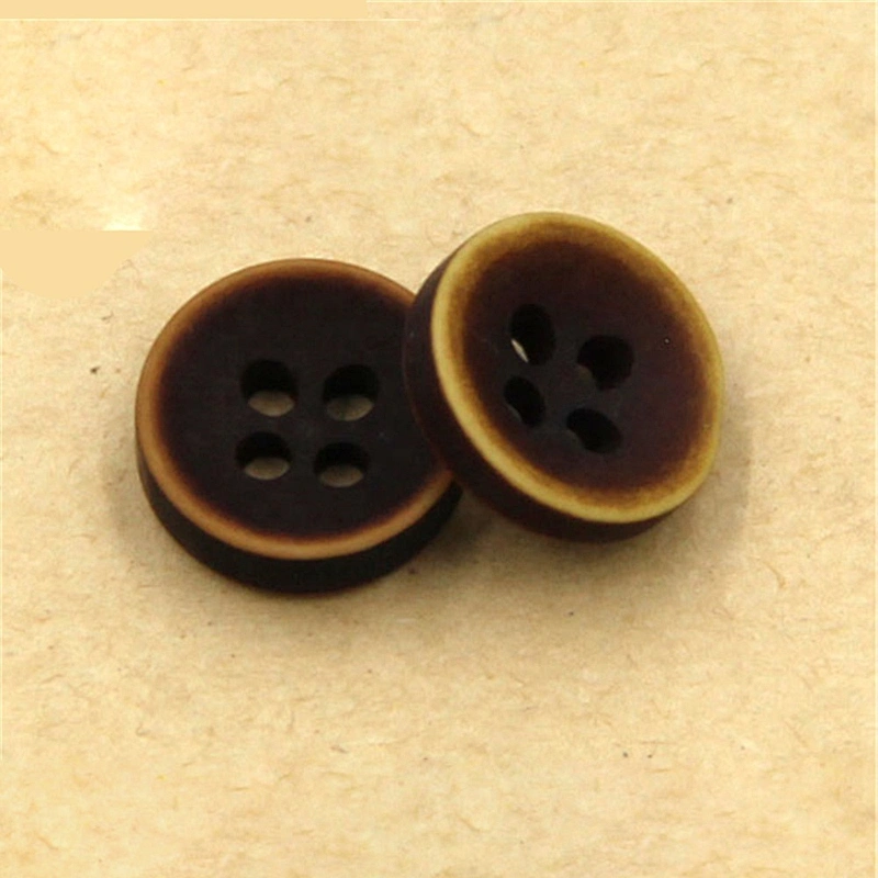 4holes small size water proof Wood Button for Coat