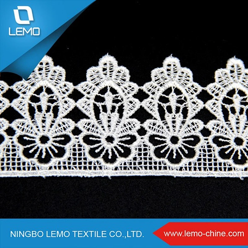 Wide used Elegant 3D embroidery organza lace fabric french voile lace for dress china wholesale