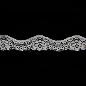 3.4CM Wholesale Lingerie Elastic Stretch Lace Trimming