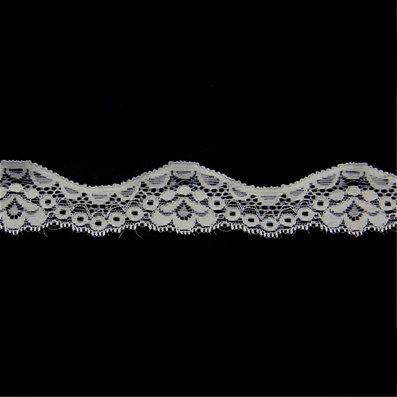 3.4CM Wholesale Lingerie Elastic Stretch Lace Trimming
