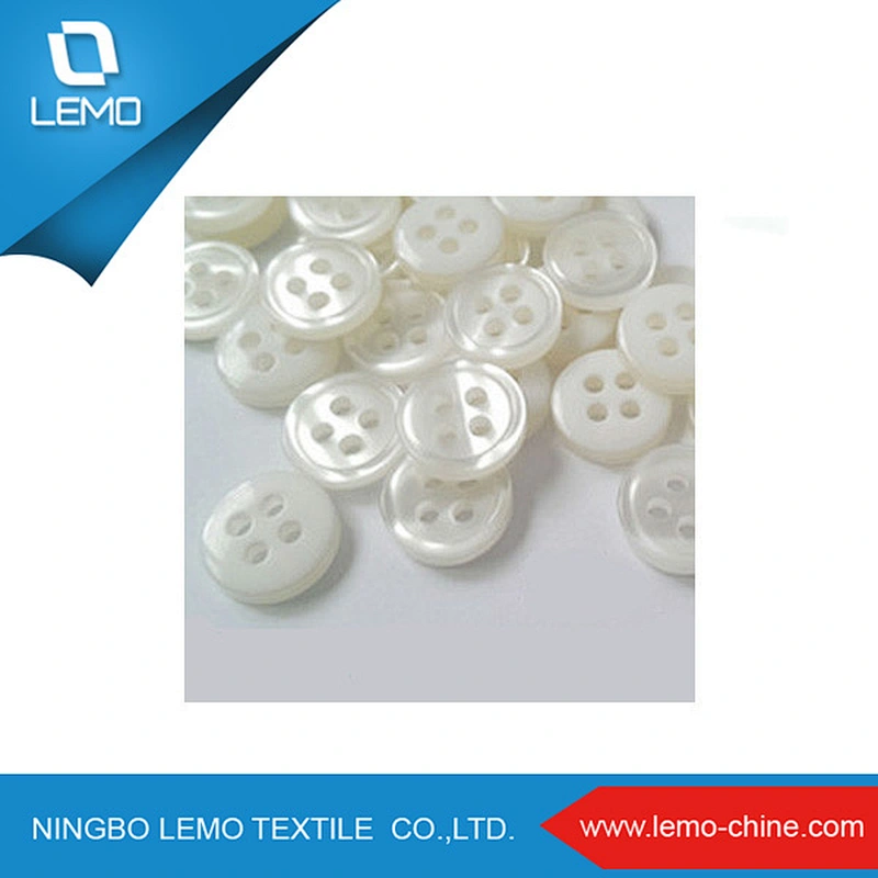 fancy white resin shirt button for pant